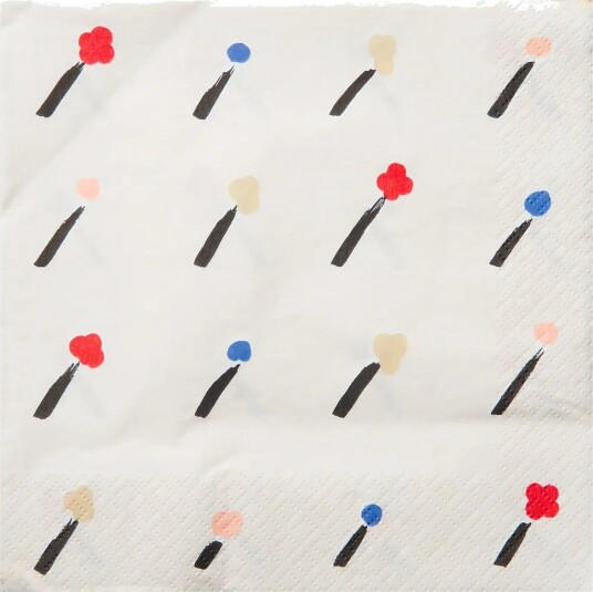 Marimekko by Havi Marimekko Napkin Ilo   Cream   24X24CM