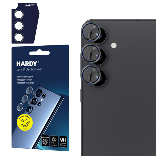 3mk Hardy Pro Linsebeskyttelse for Samsung Galaxy S25 Svart