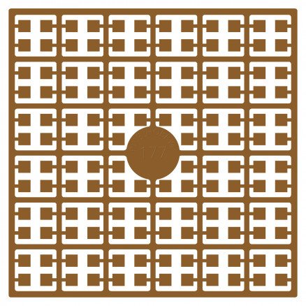 Pixelhobby Midi perler 177 Lysebrun 2x2mm 140 piksler Pixelhobby Midi perler 177 Lysebrun 2x2mm 140 piksler