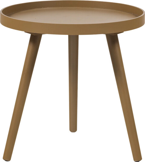 Sidebord Sasha 41 cm rundt - Honninggul