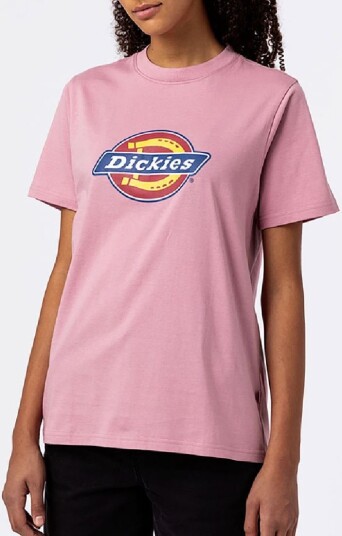 Dickies T skjorte Ikon Logo Foxglove DickieSmall T skjorte Rosa