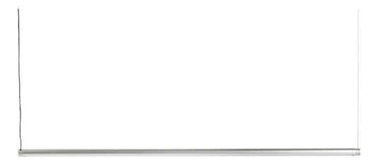 Hay Factor Linear Suspension Lamp Diffused 1500 / Clear