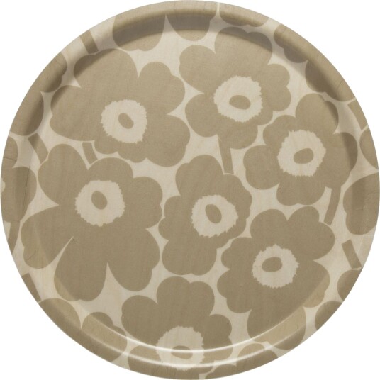 Marimekko Home Mini Unikko Tray 31 Cm - Brown - ONE SIZE