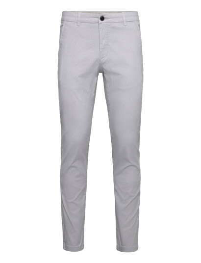 Lindbergh Aop Superflex Chino Pants - White - 29 x 32