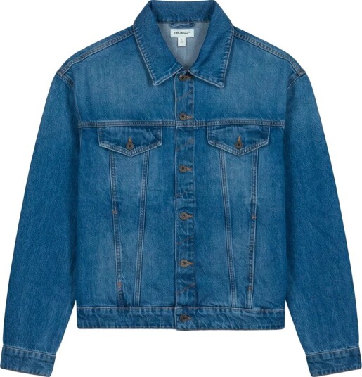 Off White Herre Jakker Blå XL,