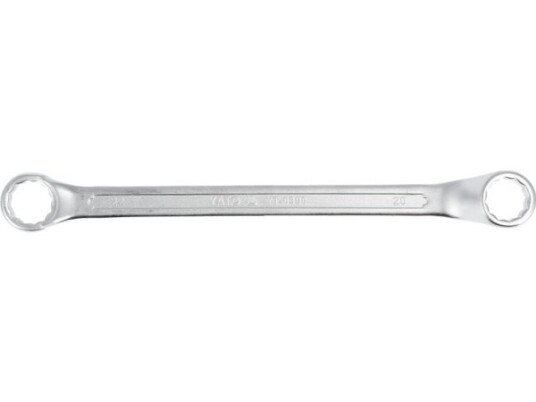 Yato Bøyd Ringnøkkel 18x19mm i Kromvanadium med Satin Finish
