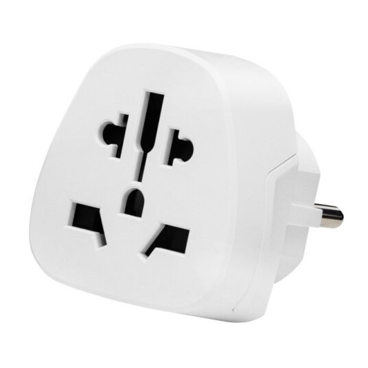 Luxorparts Jordet universalreiseadapter til Norge Luxorparts Jordet universalreiseadapter til Norge