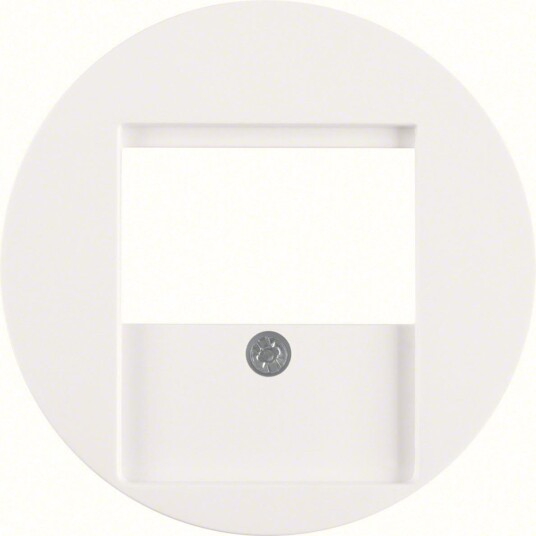 Hager 6810332089 Midtbrikke for USB uttak Installasjonsmaterial