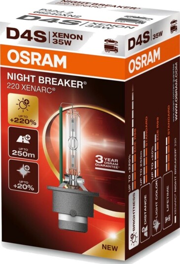 Xenon pære Osram Xenarc Night Breaker 220 D4S 1 stk