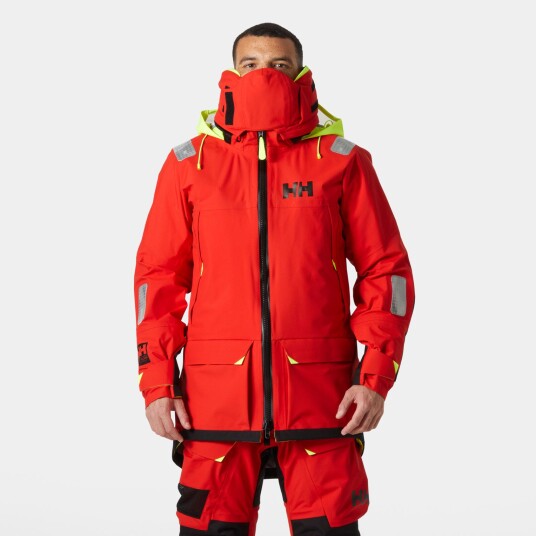Helly Hansen Ægir Ocean Jakke 2.0 Unisex Rød L