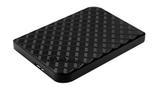 Verbatim 1 TB Ekstern Harddisk 2.5" USB 3.2 - Bærbar og Svart