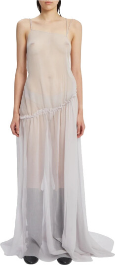 Ann Demeulemeester Dame Kjoler Grå L, Ann Demeulemeester Dame Kjoler Grå L,