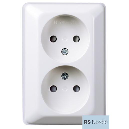 ELKO RS Nordic Dobbel u/jord påvegg RH