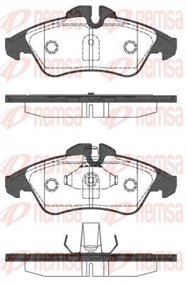 Bremseklosser REMSA 0578.10
