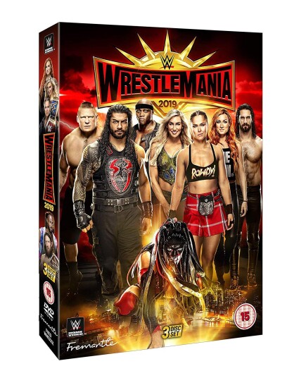 WWE: Wrestlemania 35 DVD WWE: Wrestlemania 35 DVD