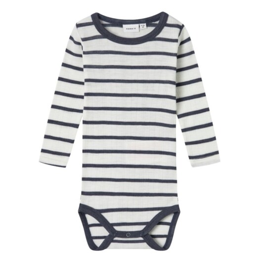 Name It Body Ull Baby Wang Striper Ombre Blue 56
