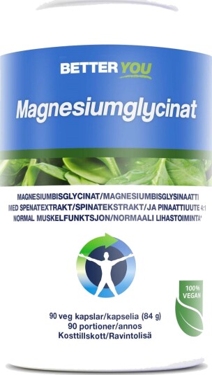 Better You Magnesiumglycinat 90 stk Better You Magnesiumglycinat 90 stk