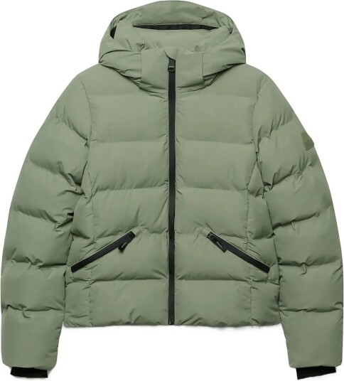 Superdry Hooded City Padded Jacket LIGHT KHAKI GREEN 8