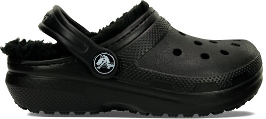 Crocs Classic Fôrede Tøfler Svart 20-21