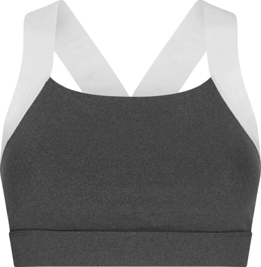 Röhnisch Women's Kay Melange Sports Bra S, Dark Grey Melange