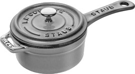 Staub gryte 0,25 L Grå
