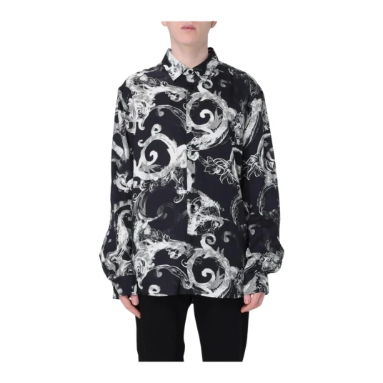 Versace Jeans Couture Herre Skjorter Svart S,