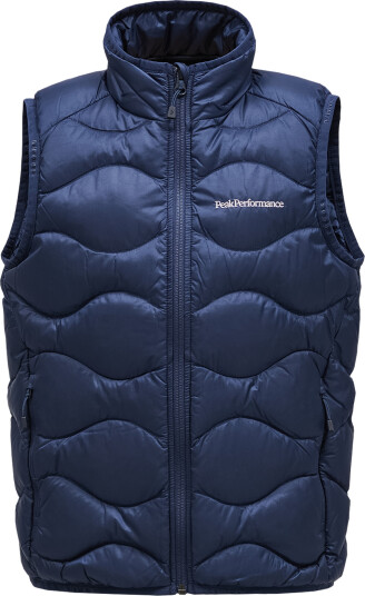Peak Performance Juniors' Helium Down Vest Blue Shadow 170