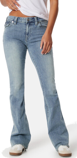 True Religion Becca Mid Rise Bootcut Flap Peak Spot 27