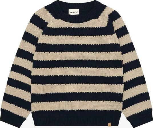Minymo Pullover Ls Knit DARK SAPPHIRE 152