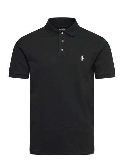 Polo Ralph Lauren Custom Slim Fit Stretch Mesh Polo Shirt Black XXL Polo Ralph Lauren Custom Slim Fit Stretch Mesh Polo Shirt Black XXL