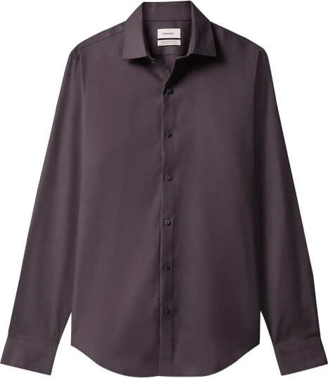 Calvin Klein Slim Str Collar Sld   Grey   40