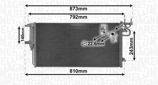 Kondensator MAGNETI MARELLI 350203868000