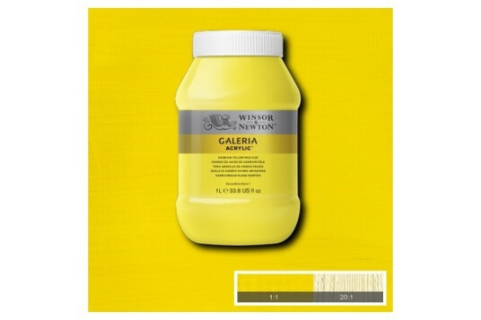 Galeria Akryl 1L Kadmium Yel Pale Hue 114