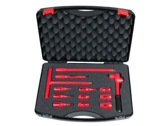 Ks Tools 117.1888, Støpselsett, 3/8", 13 Hoder, Stål, Iec 60900, 2,4 Kg Ks Tools 117.1888, Støpselsett, 3/8", 13 Hoder, Stål, Iec 60900, 2,4 Kg