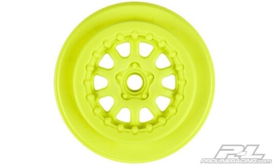 Pro-Line Renegade Short Course Wheels Yellow 2 Front Pro-Line Renegade Short Course Wheels Yellow 2 Front
