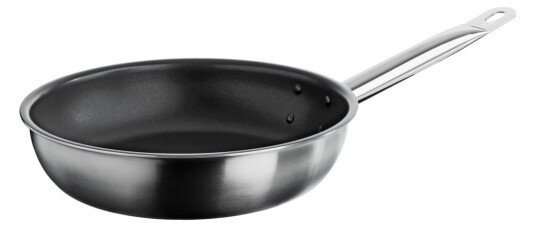 VEGA Stekepanne Livonia med belegg 32x6 cm (ØxH) Stålgrå Rund