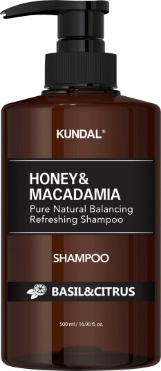 Kundal Honey & Macadamia Shampoo Basil Citrus 500 ml Kundal Honey & Macadamia Shampoo Basil Citrus 500 ml