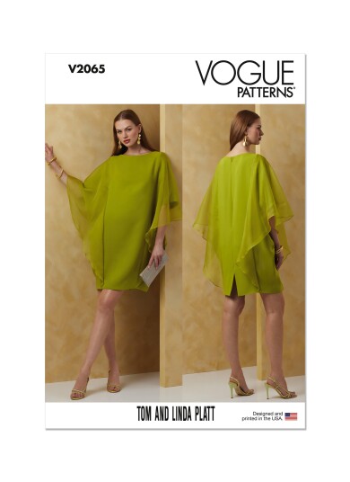 Vogue 2065 Kjole B5 (8-10-12-14-16)