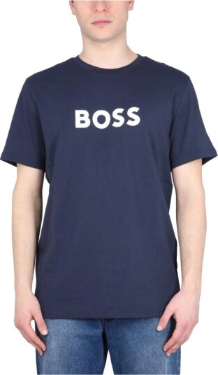Boss, Herre, Topper, Blå, S,