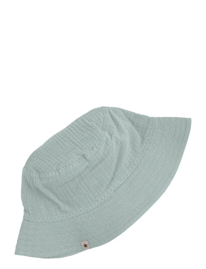 Huttelihut Bucket Hat Muslin Blue 52\2 4Y Huttelihut Bucket Hat Muslin Blue 52\2 4Y