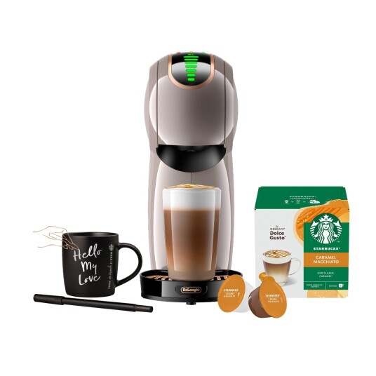 Nescafé Dolce Gusto Genio S Share Mocha kapselmaskin by De"Longhi Nescafé Dolce Gusto Genio S Share Mocha kapselmaskin by De"Longhi