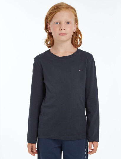 Tommy Hilfiger Boys Basic Cn Knit L/S Navy 122