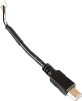 Elatec Cab-M1 0,12 M Mini-Usb B Sort