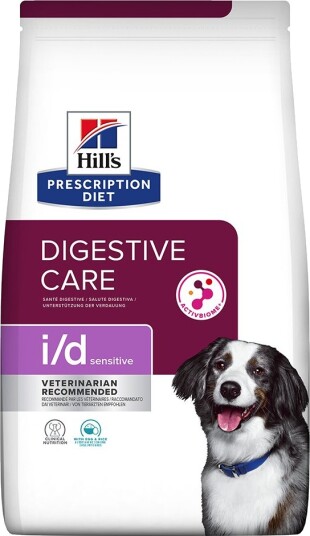 Hill´S Prescription Diet Canine I/D Digestive Care Sensitive Hundefôr Med Egg Og Ris 2 X 12 kg