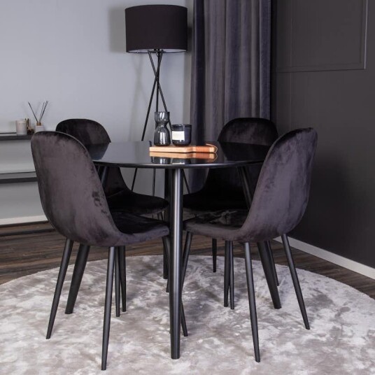 Venture Home Spisegruppe Venture Home Plaza med 4stk Polar Stoler GR24136