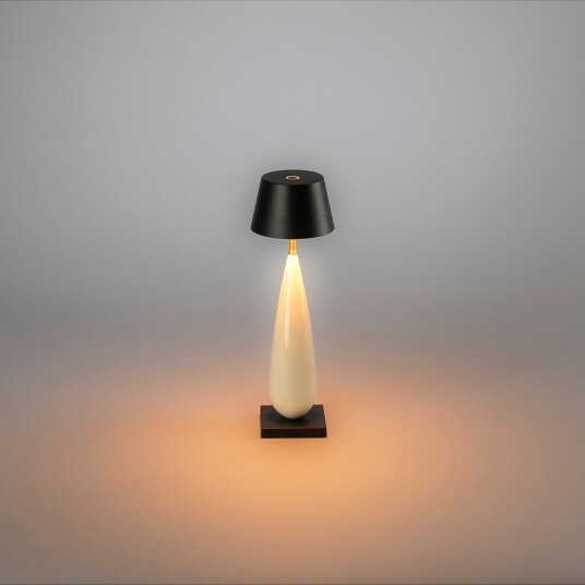 Konstsmide   Bordlampe Frejus usb   Beige