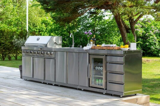 Frittstående Utekjøkken Myoutdoorkitchen Stainless Collection Oregon Frittstående Utekjøkken Myoutdoorkitchen Stainless Collection Oregon