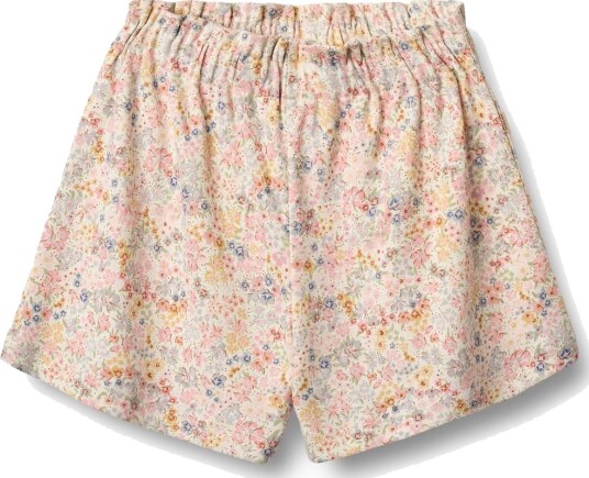 Wheat Shorts Sandy Bright Flowers (122 / 7 år)