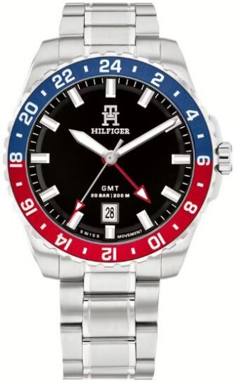 Tommy Hilfiger Herreklokke 1792131 Sporty Sort/Stål Ø42 mm Tommy Hilfiger Herreklokke 1792131 Sporty Sort/Stål Ø42 mm