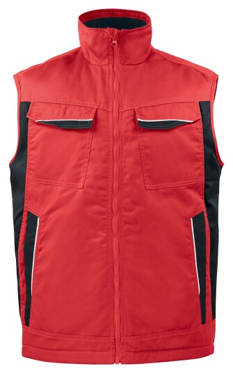 ProJob 5704 Vattert Vest Red M ProJob 5704 Vattert Vest Red M